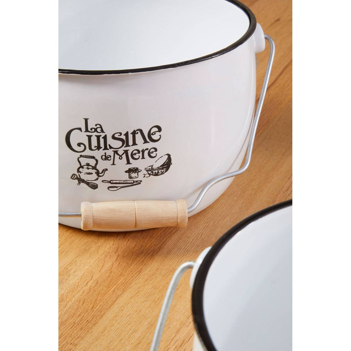 La Cuisine De Mere Set of 3 Storage Pots
