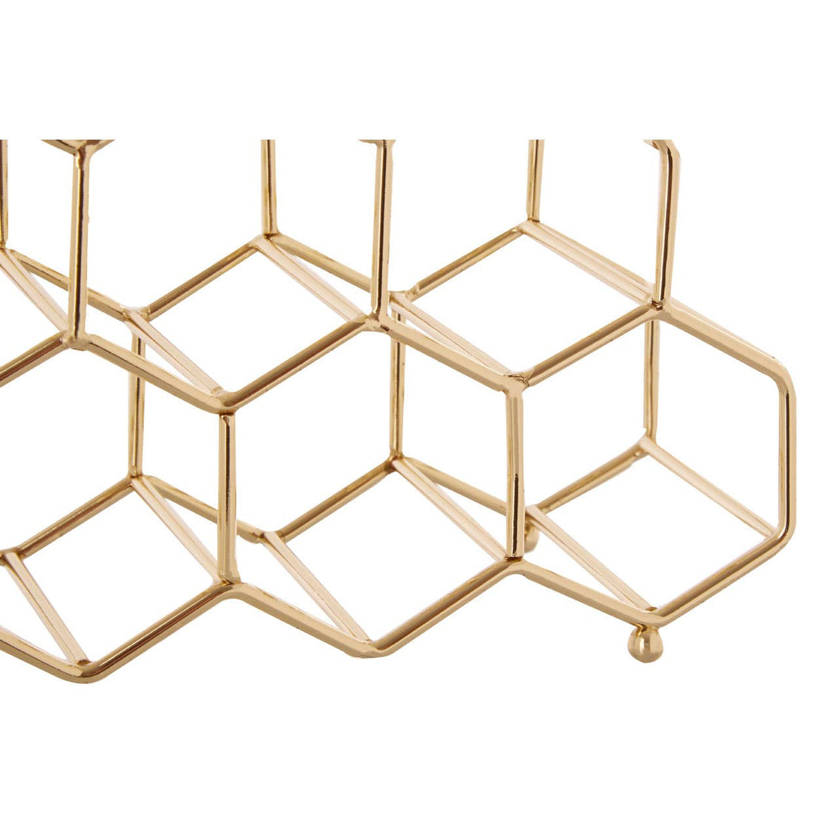 Vertex 10 Bottle Gold Plated Spice Rack