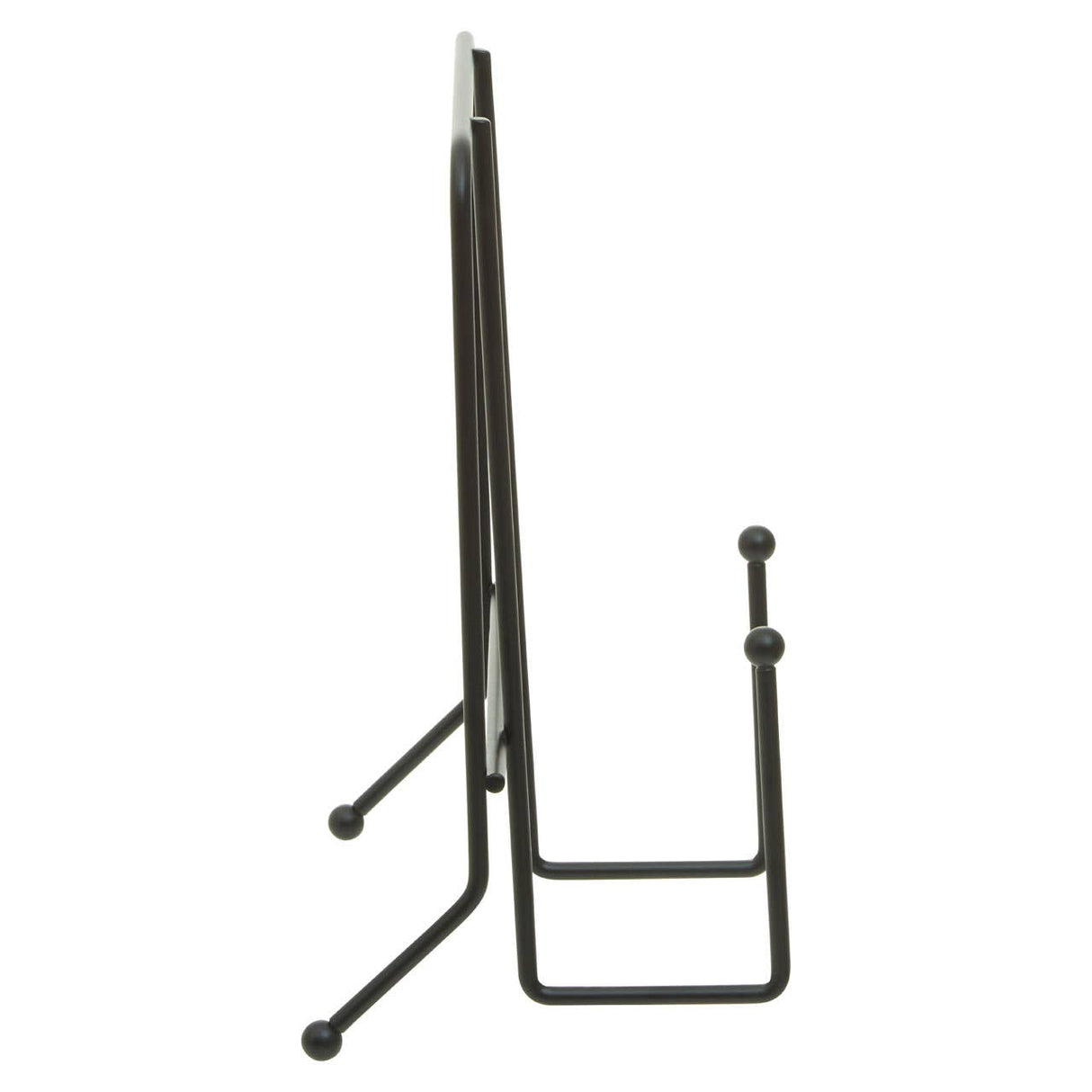 Matt Black Finish Cookbook Stand