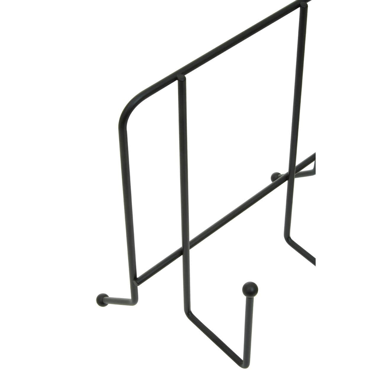 Matt Black Finish Cookbook Stand