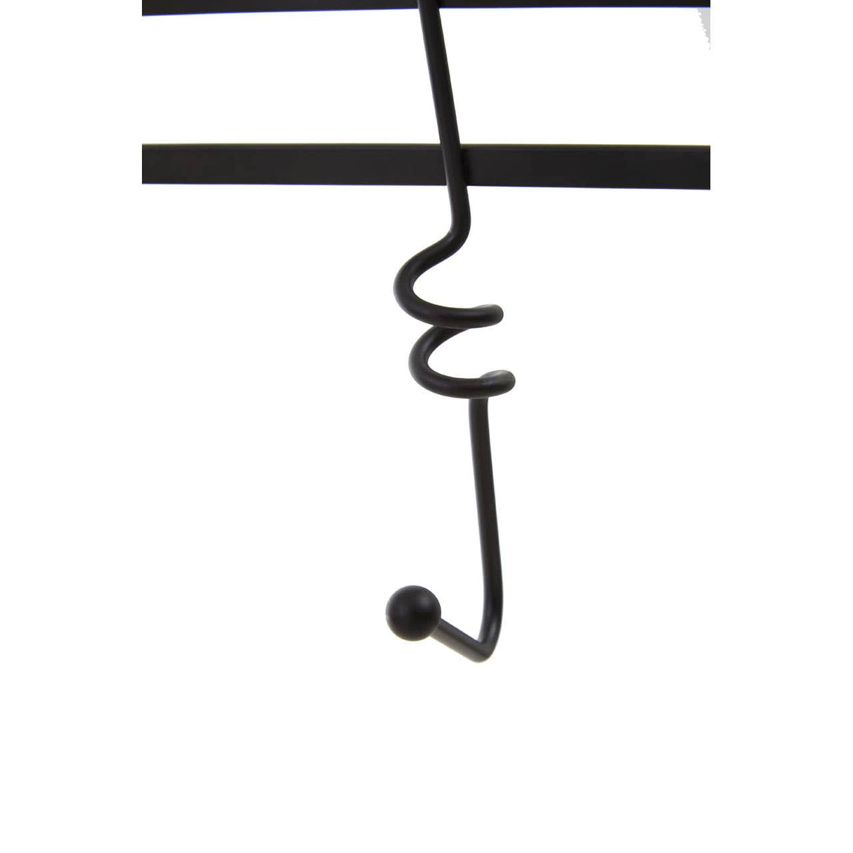Matte Black Over Door Hanger