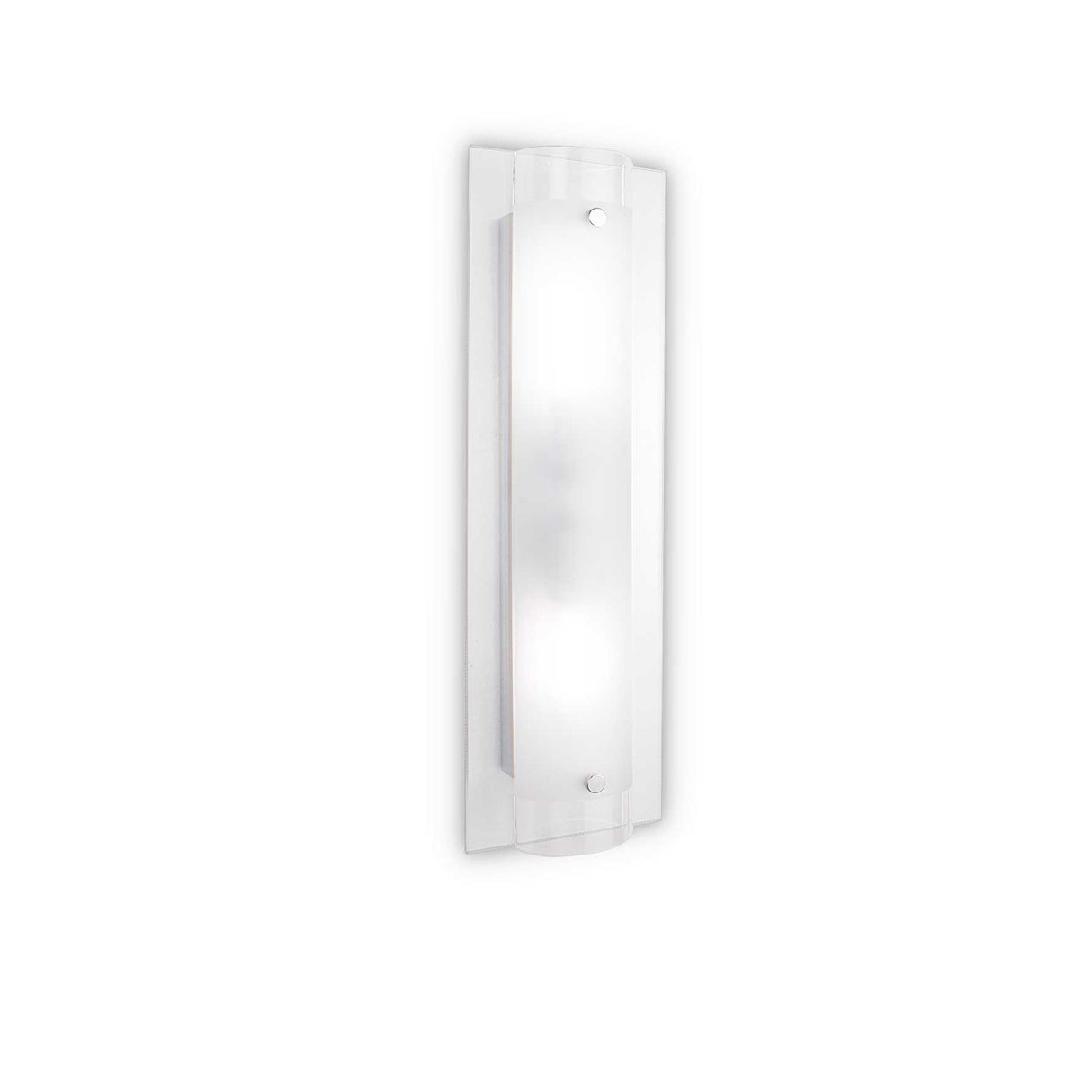Modern Rectangular Frosted Wall Light from Tudor Collection