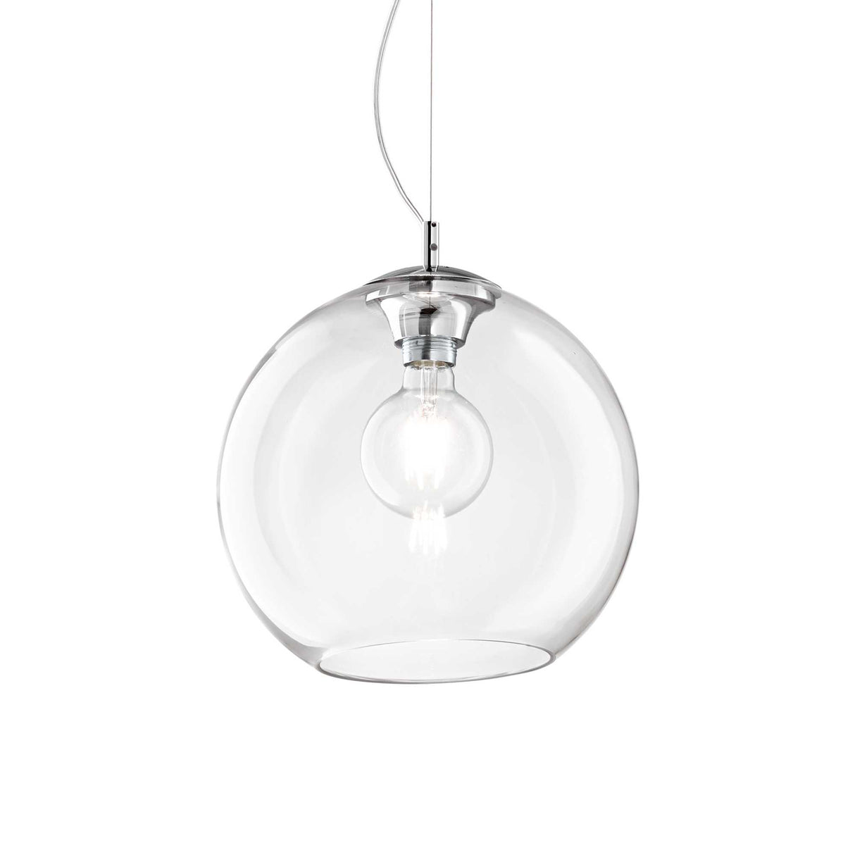 Globe Fishbowl Pendant Light, Modern Nemo Collection, 40cm Diameter