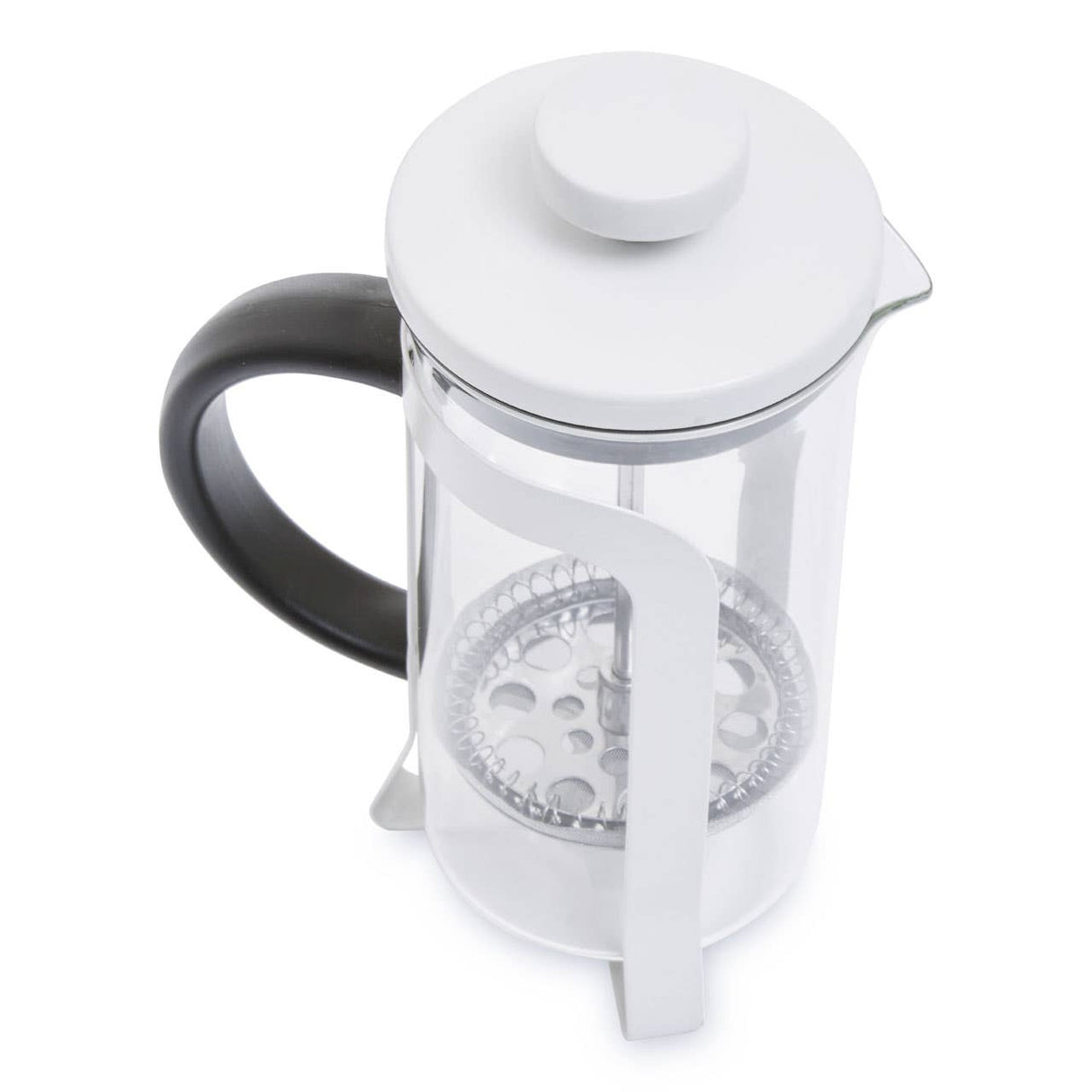 Akeala Matte White Cafetiere