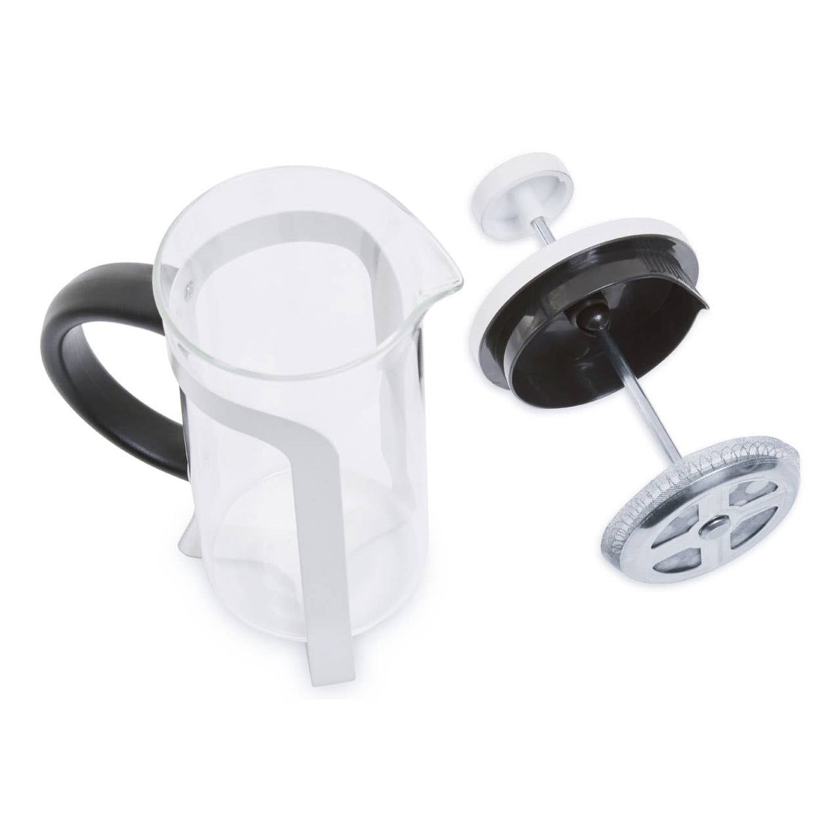 Akeala Matte White Cafetiere
