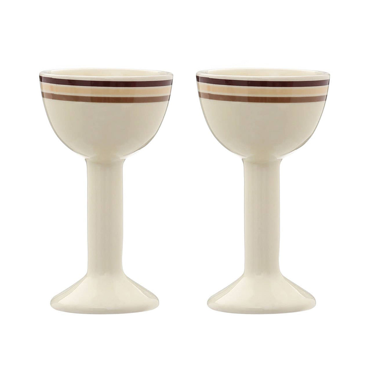 Set Of Two Neapolitan Egg Cups