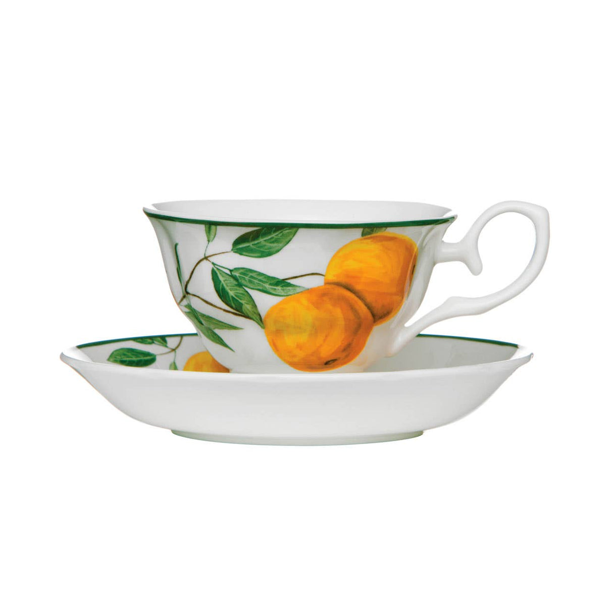 Orange Grove Cup And Saucer