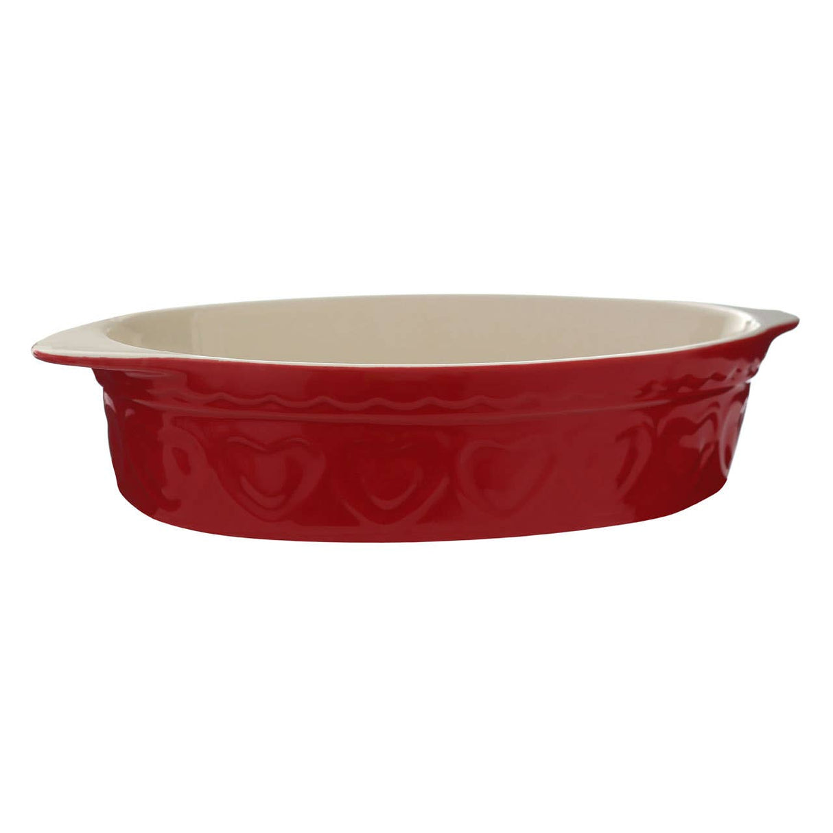 Sweet Heart 1400ml Red Baking Dish