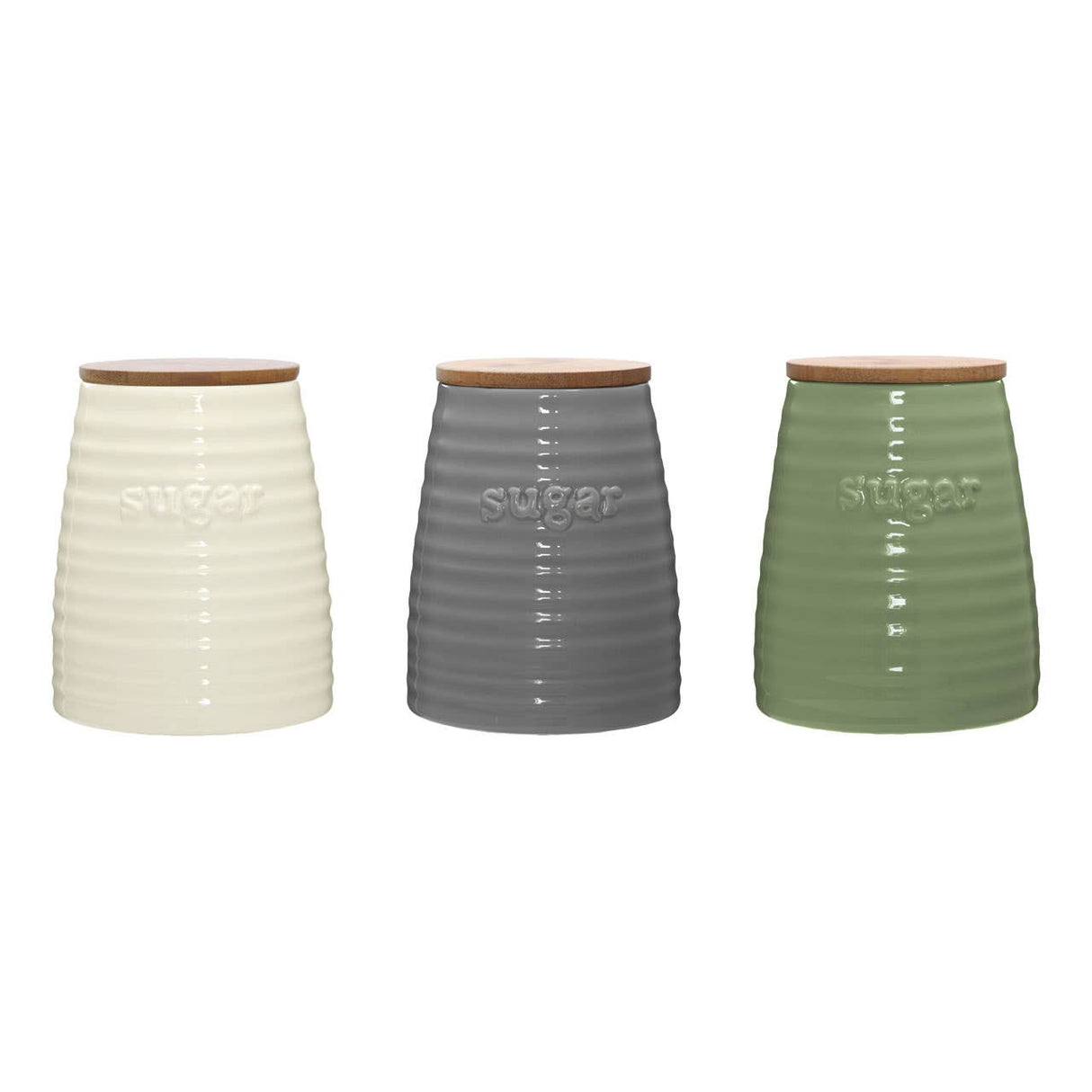 Winnie Cream Dolomite Sugar Canister