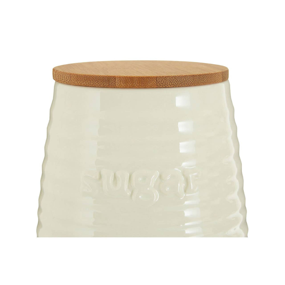 Winnie Cream Dolomite Sugar Canister