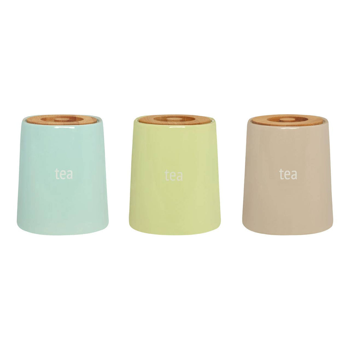 Fletcher Green Ceramic Tea Canister