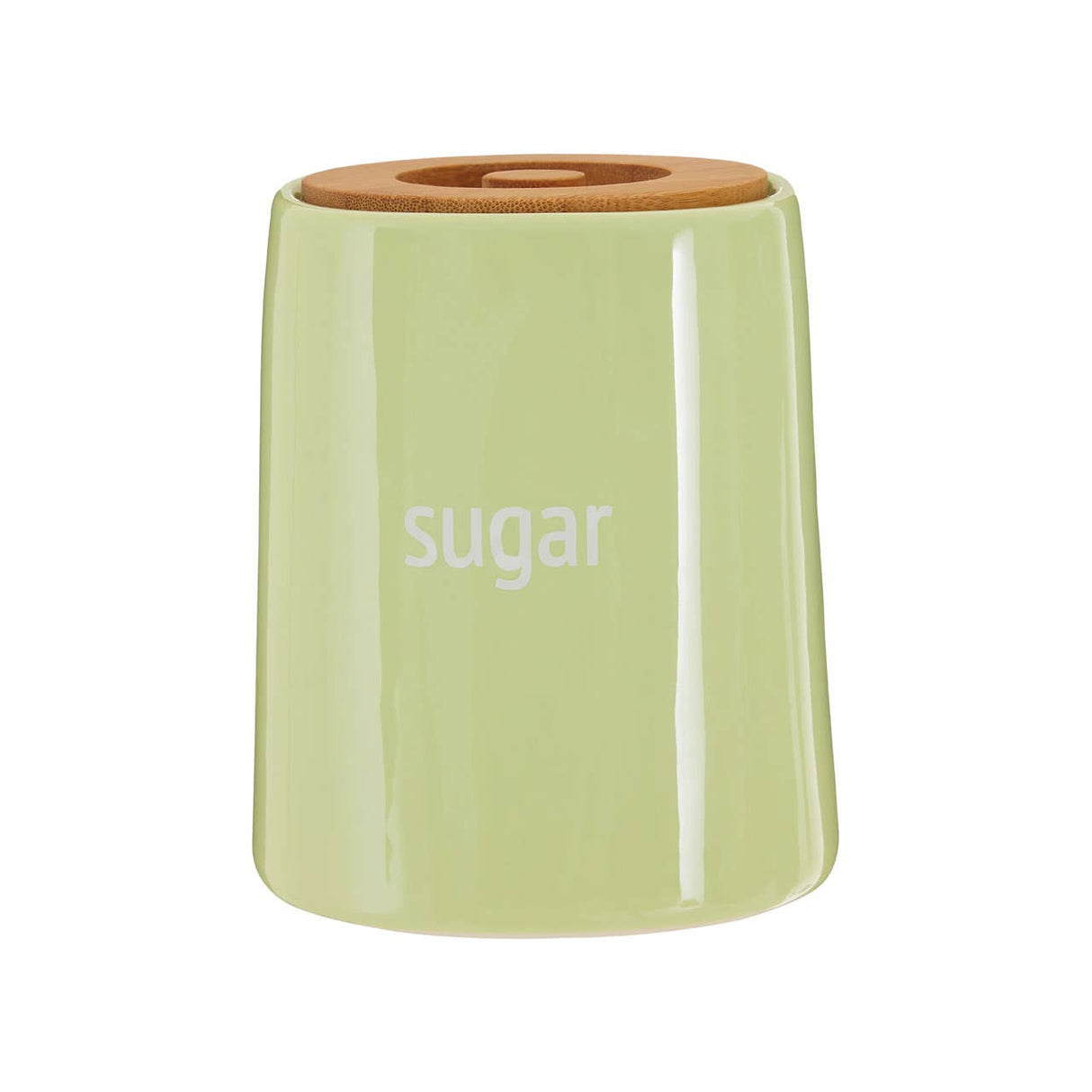 Fletcher Green Ceramic Sugar Canister