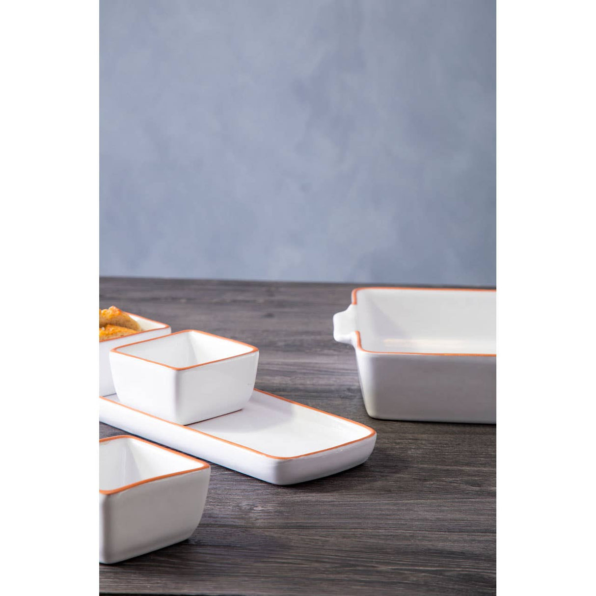 Set Of Three Calisto Dishes On Tray