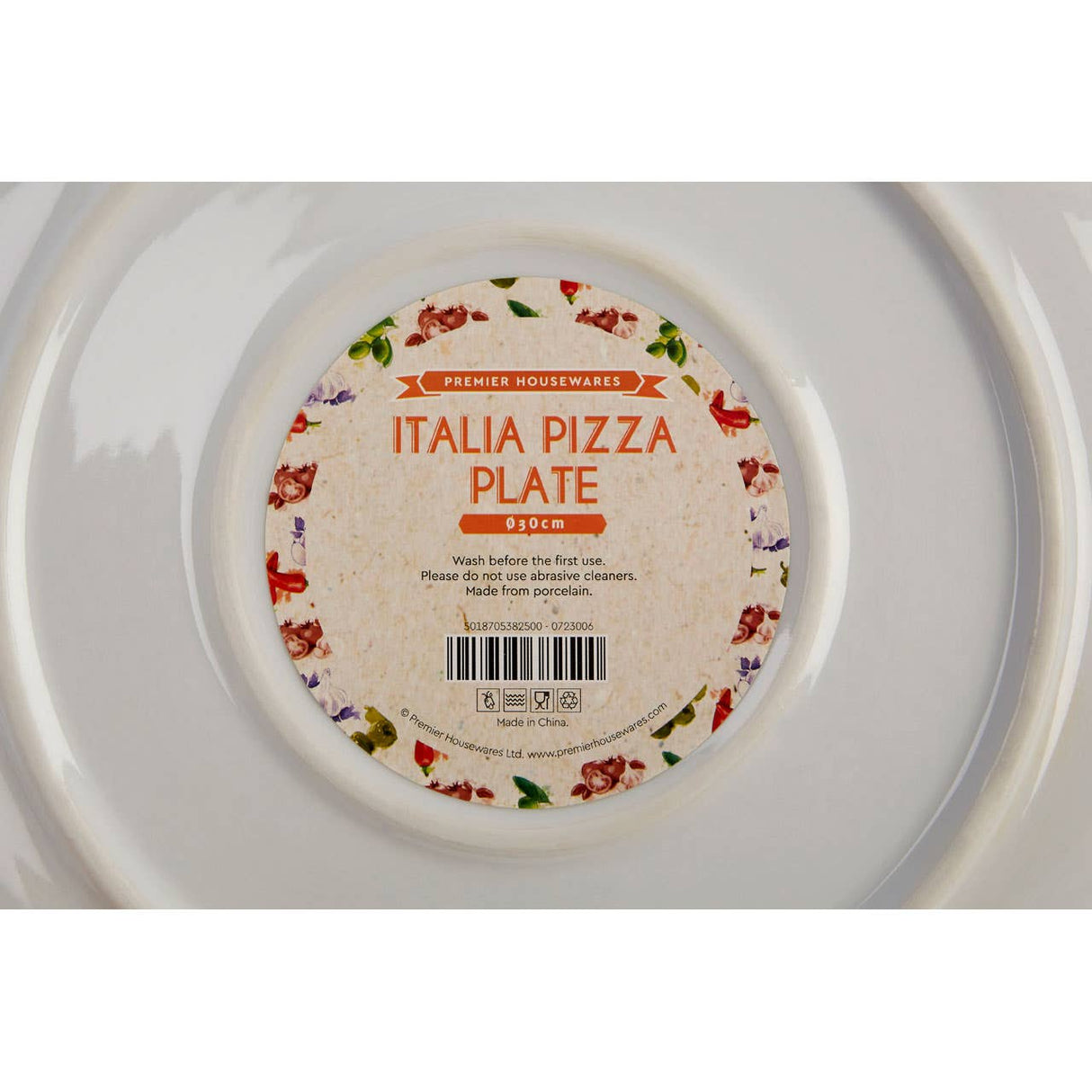 Italia Pizza Plate