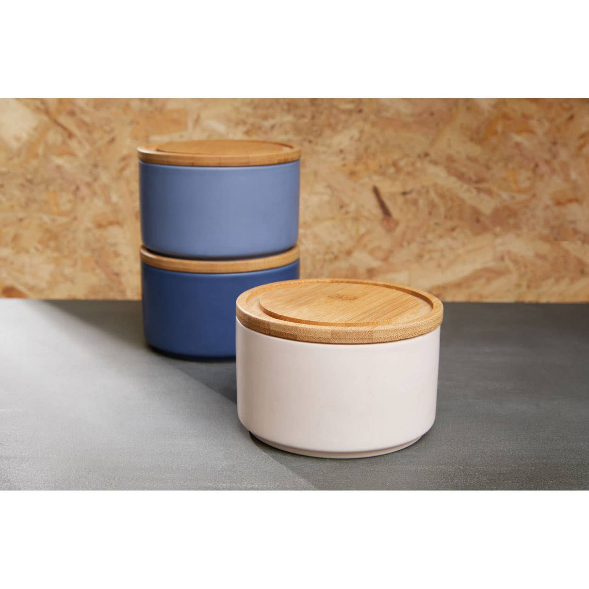 Fenwick Blue Storage Canisters