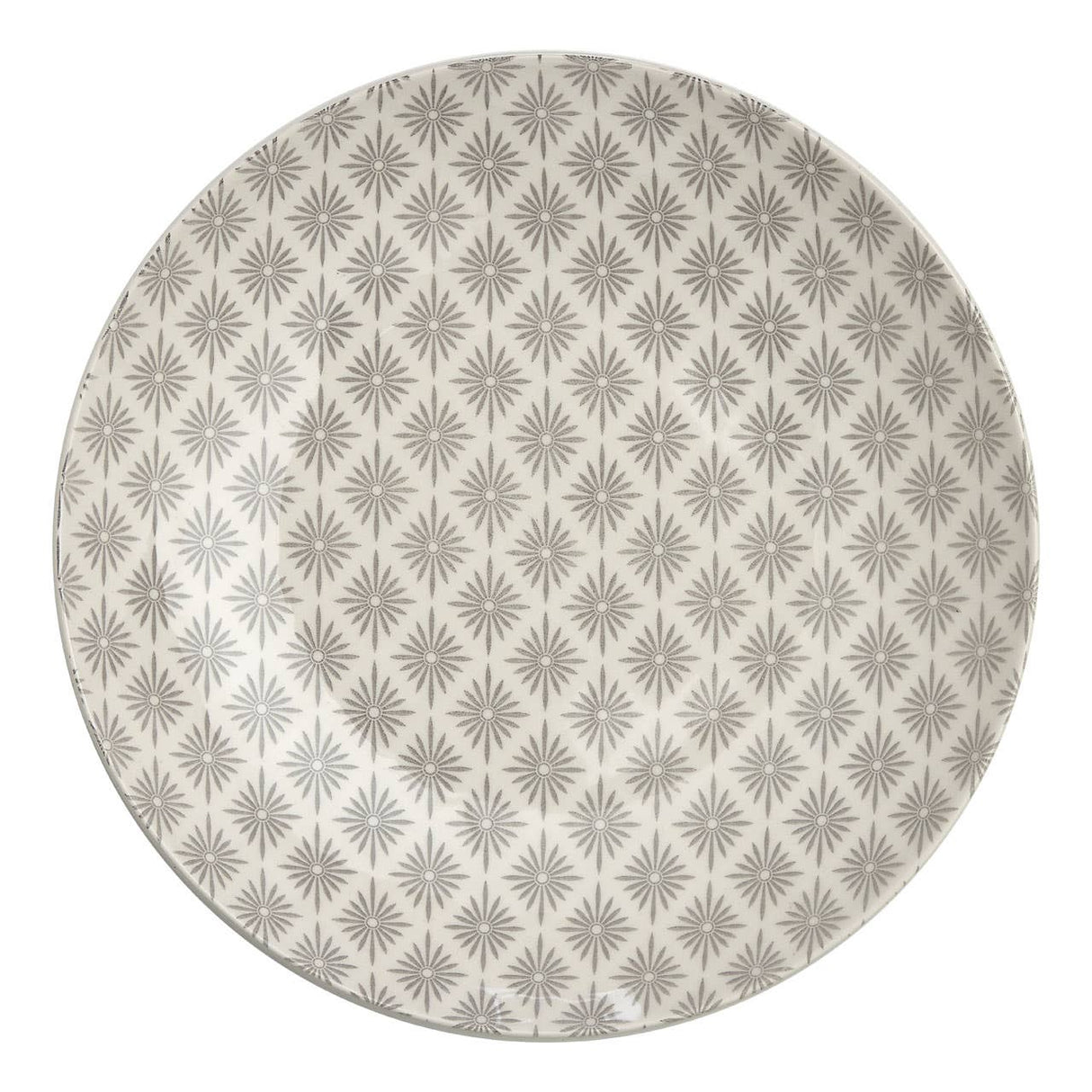 Maya Grey And White 12 Pc Dinner Set