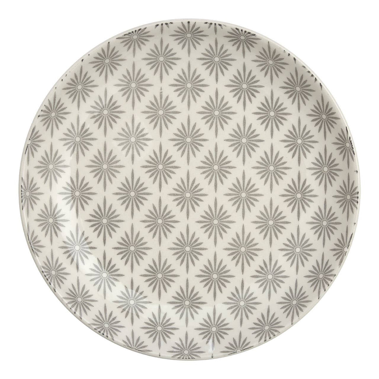 Maya Grey And White 12 Pc Dinner Set