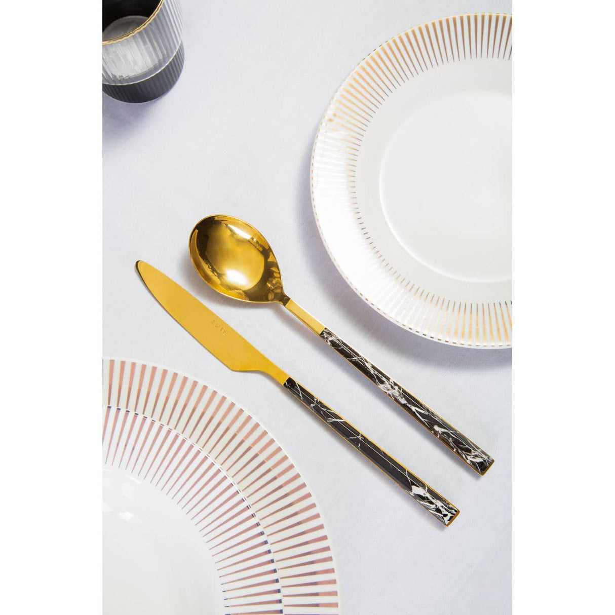 Avie 12 Pc Spoke Dinner Set