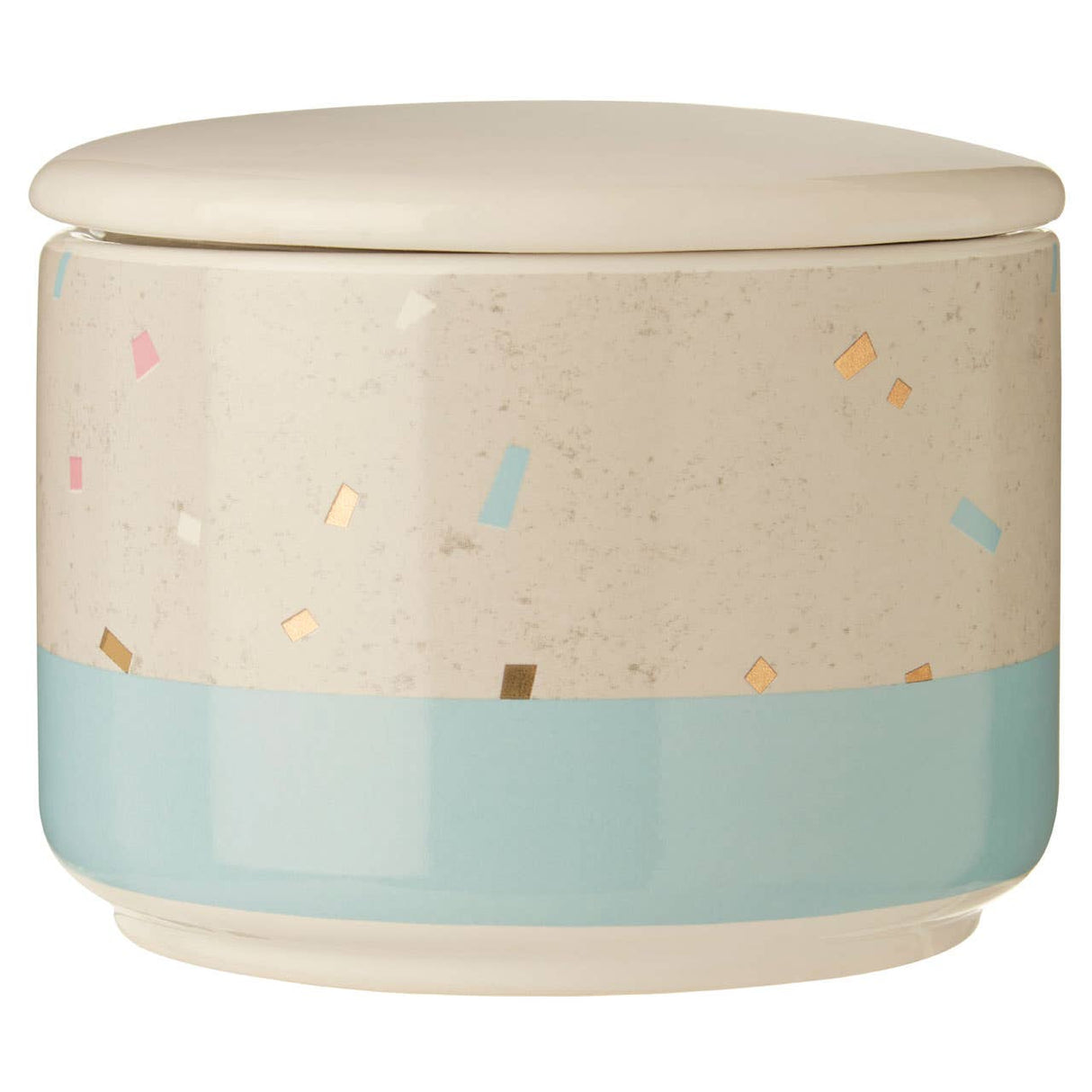 Lozica Small Recycled Grey Blue Storage Canister