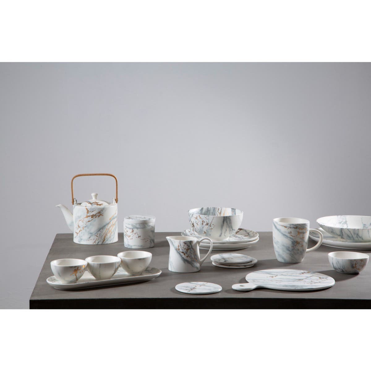Marble Luxe Set Of 4 Coasters