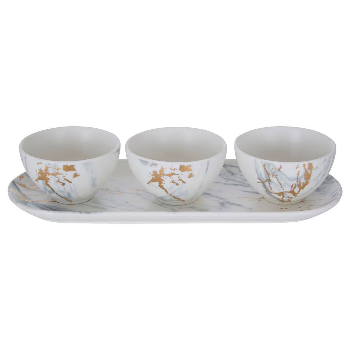 Marble Luxe 4 Piece Tapas Set