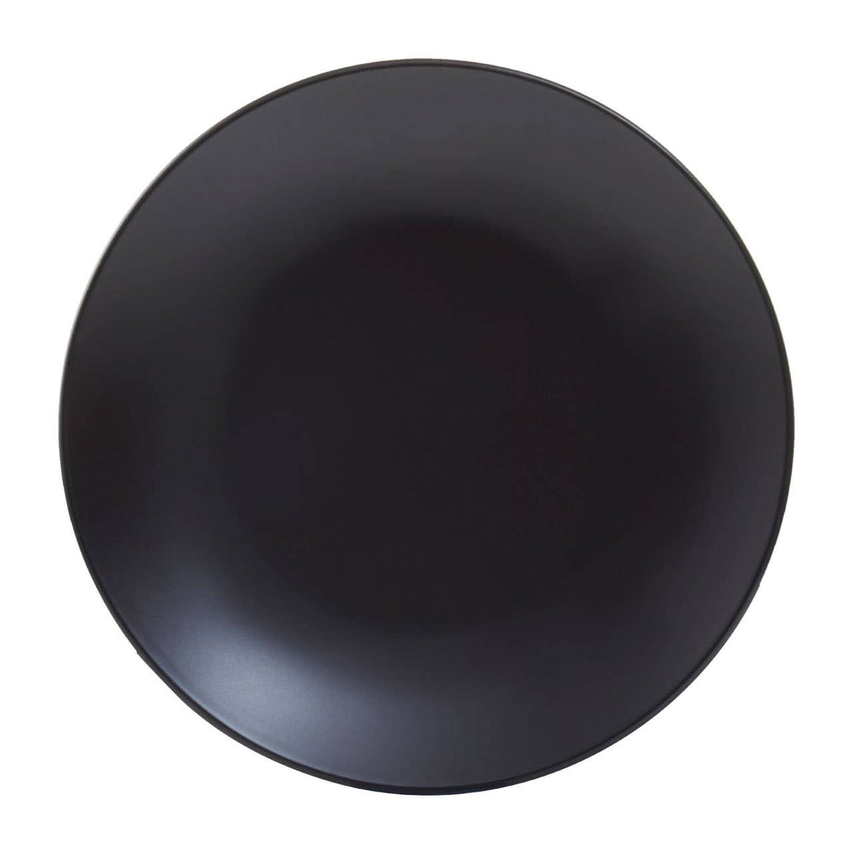 16 Piece Black Stoneware Dinner Set