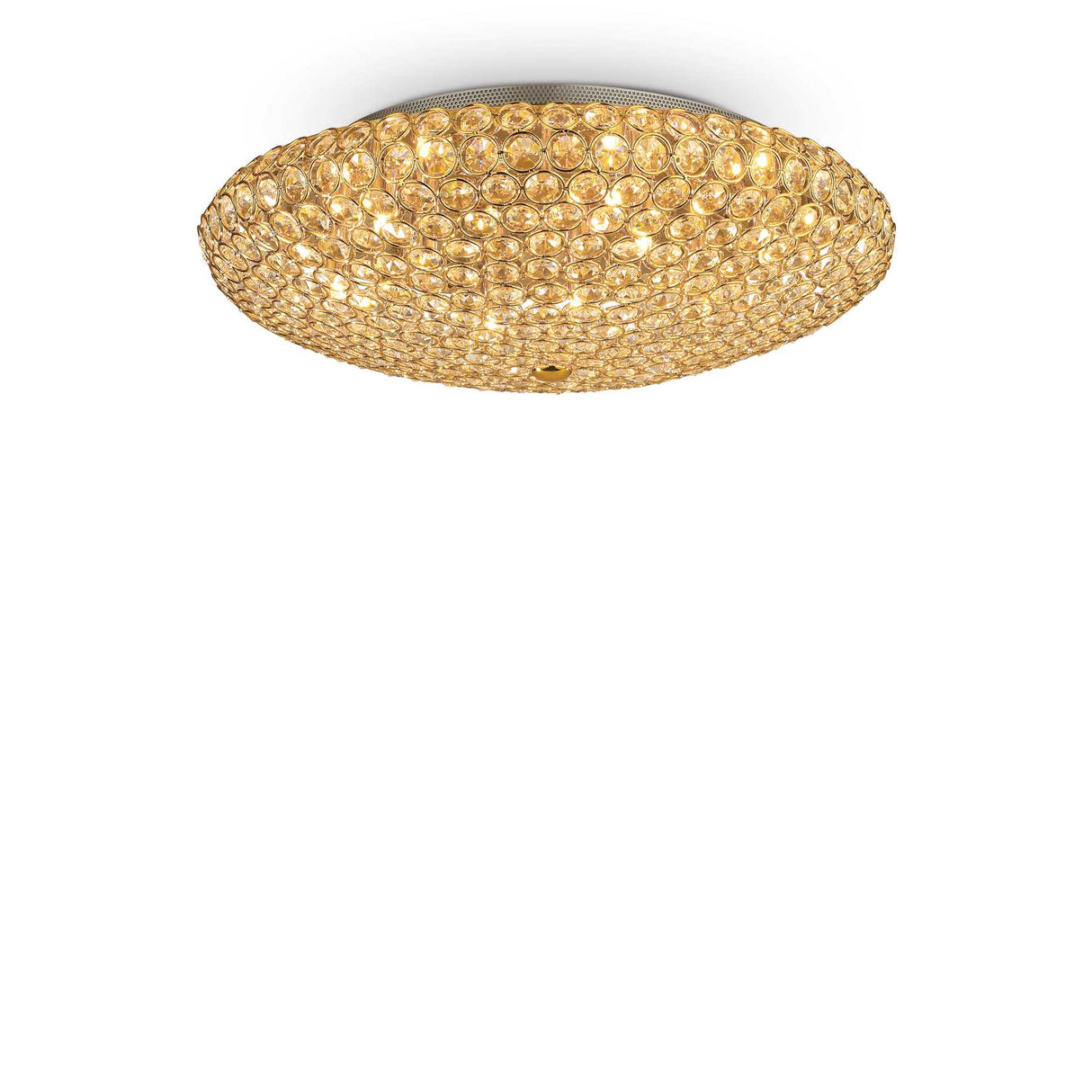 Radiant Gold 9-Light Modern Ceiling Fixture