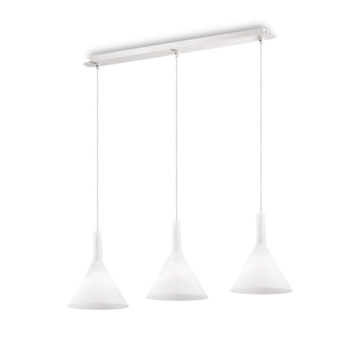 Elegant Trio Pendant Light in Modern White Design