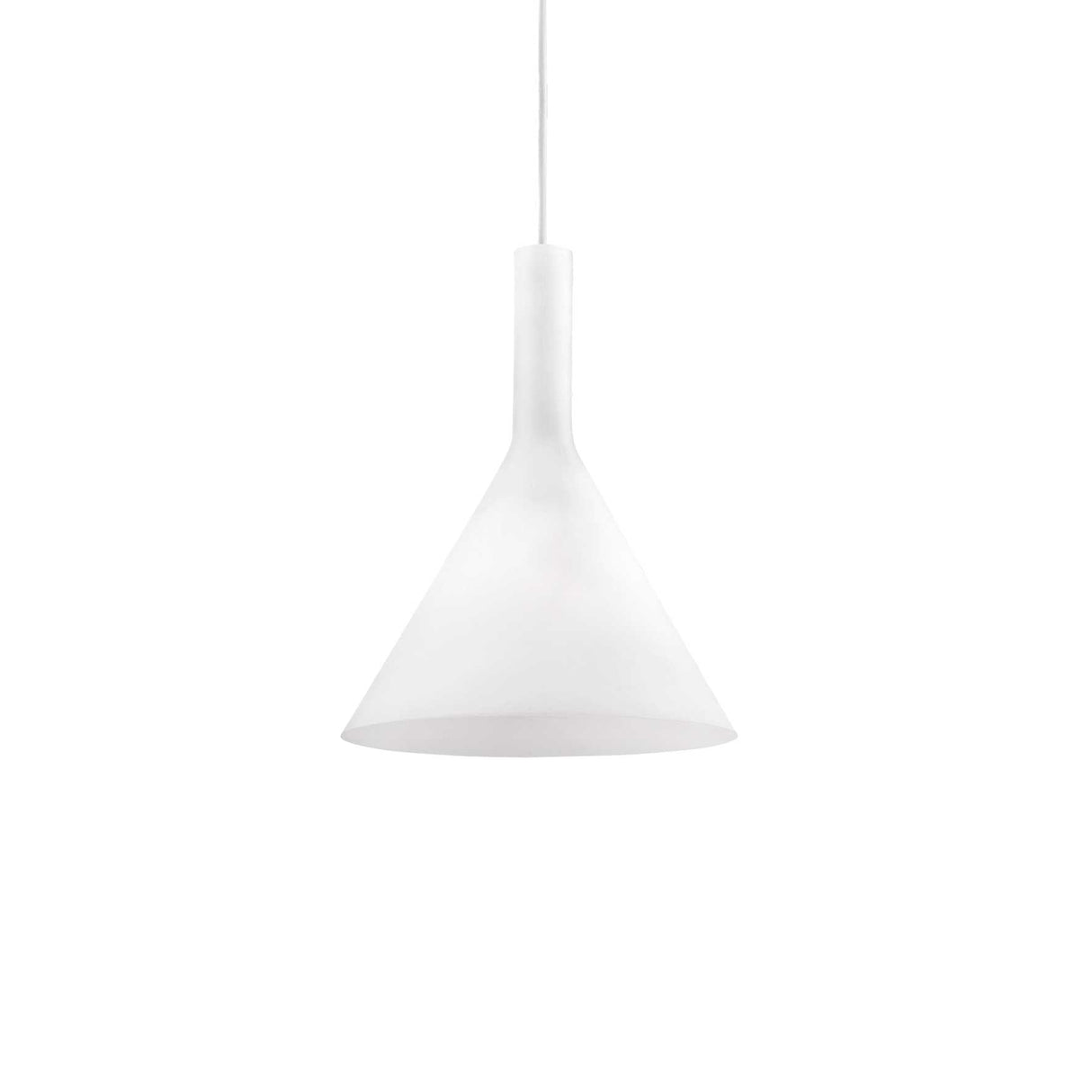 Sleek Modern Pendant Light in Elegant White