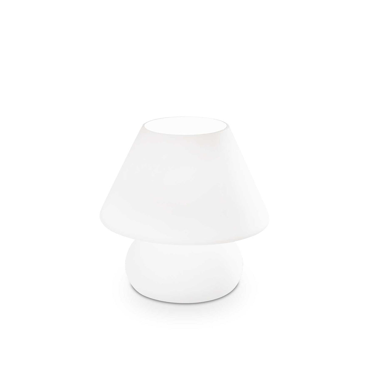 Prato Petite Modern White Table Lamp