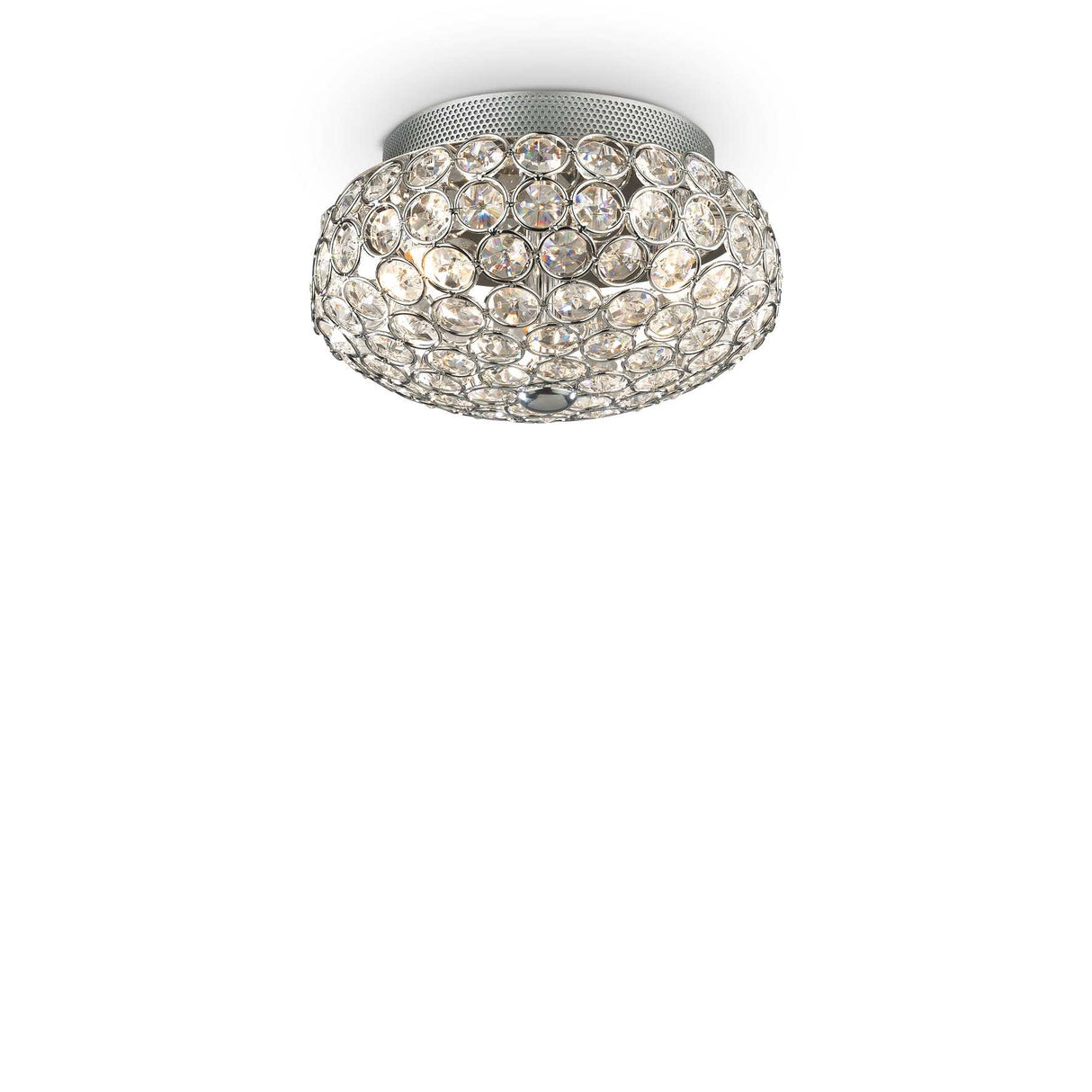 Chrome Triple Bulb Modern Surface Spotlight