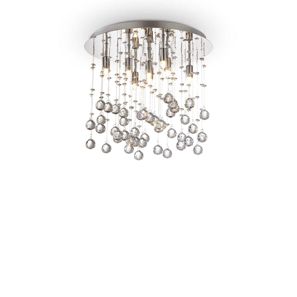 Luna 8-Light Chrome Surface Spotlight