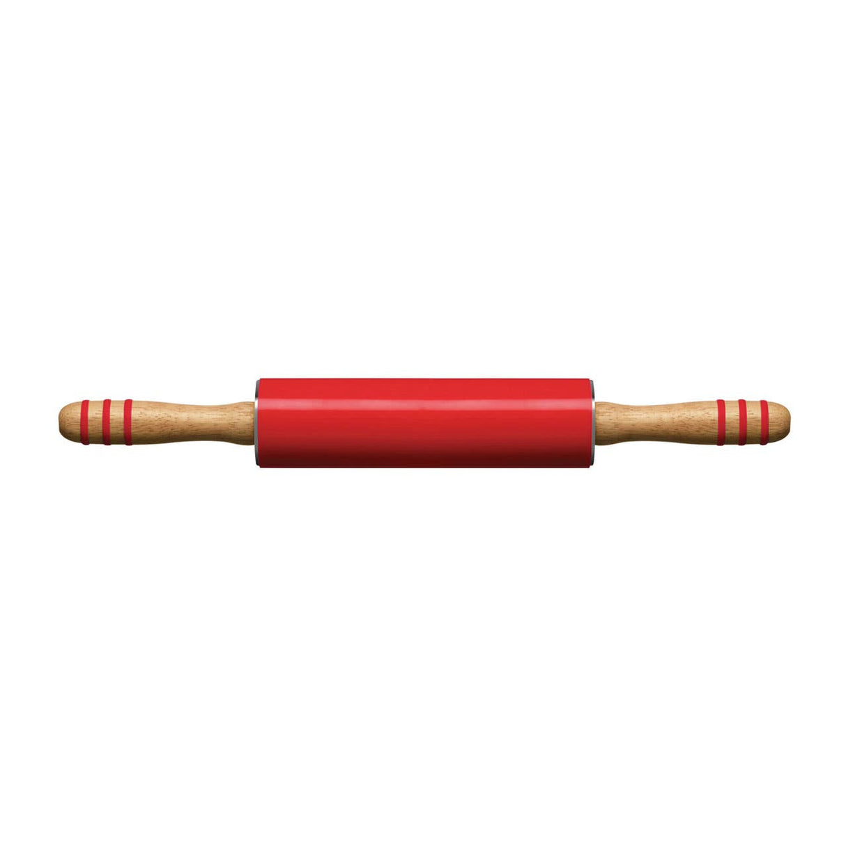 Zing Red Silicone Rolling Pin