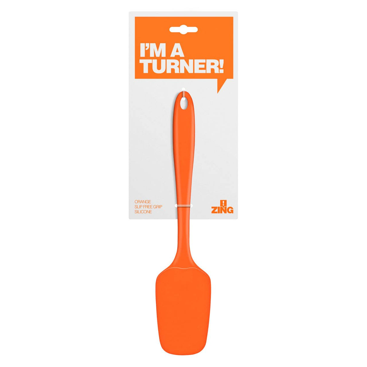 Zing Orange Silicone Turner