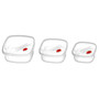 Kuda Clear Plastic Storage Containers Set