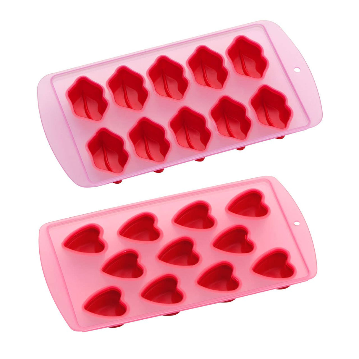 11 Heart Shapes Ice Cube Tray