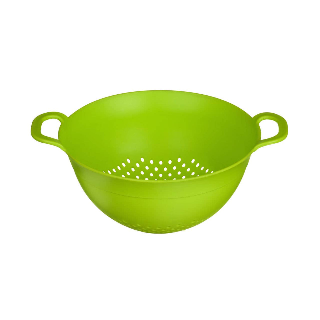 Lime Green Plastic Small Colander