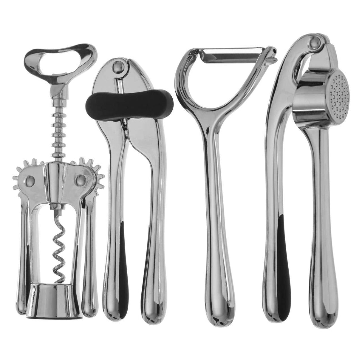 Paragon 5pc Chrome Finish Kitchen Gadget Set