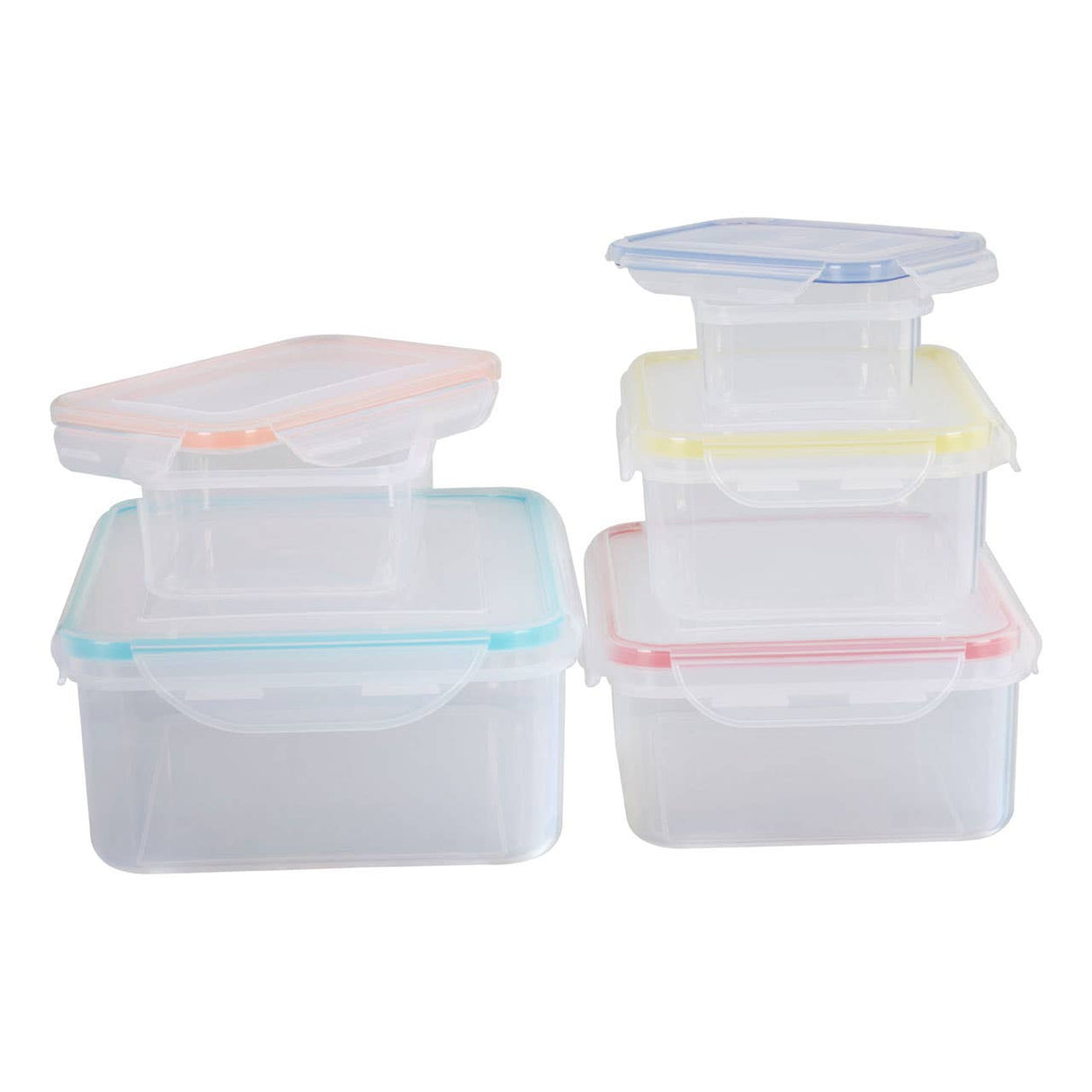 Herrela 5Pc Rectangular Food Containers