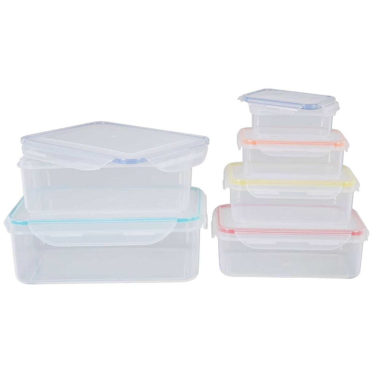 Herrela 6Pc Rectangular Food Containers
