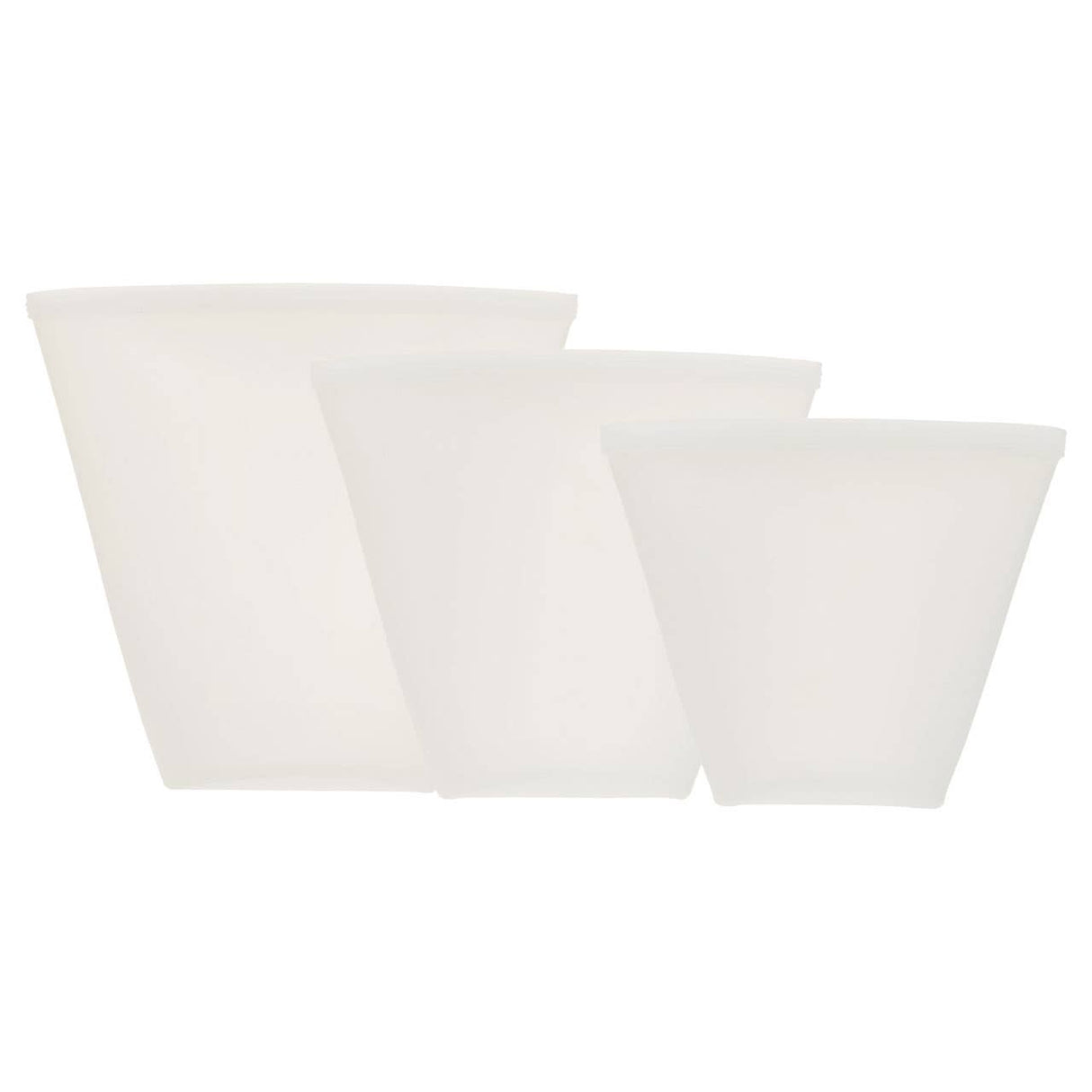 Set Of Three Zing Silicone Preserving Bags