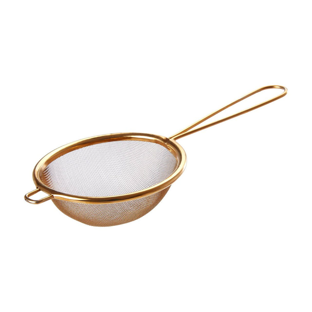 Alchemist Gold Finish Round Sieve