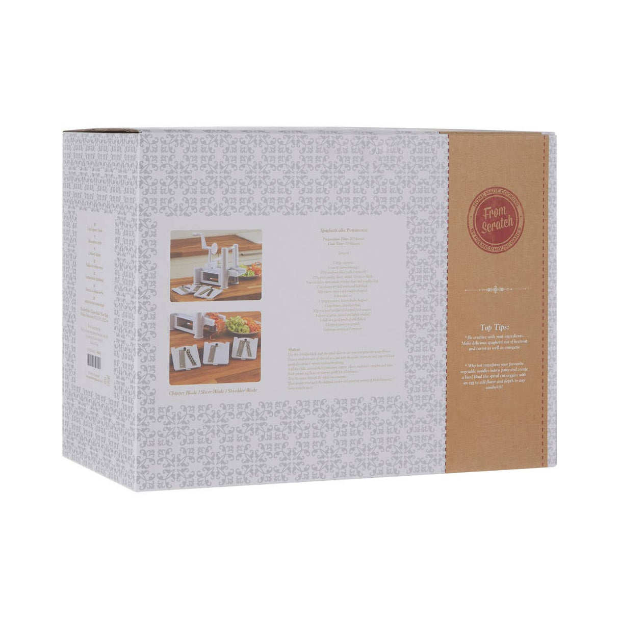 From Scratch Stainless Steel Spiral Slicer