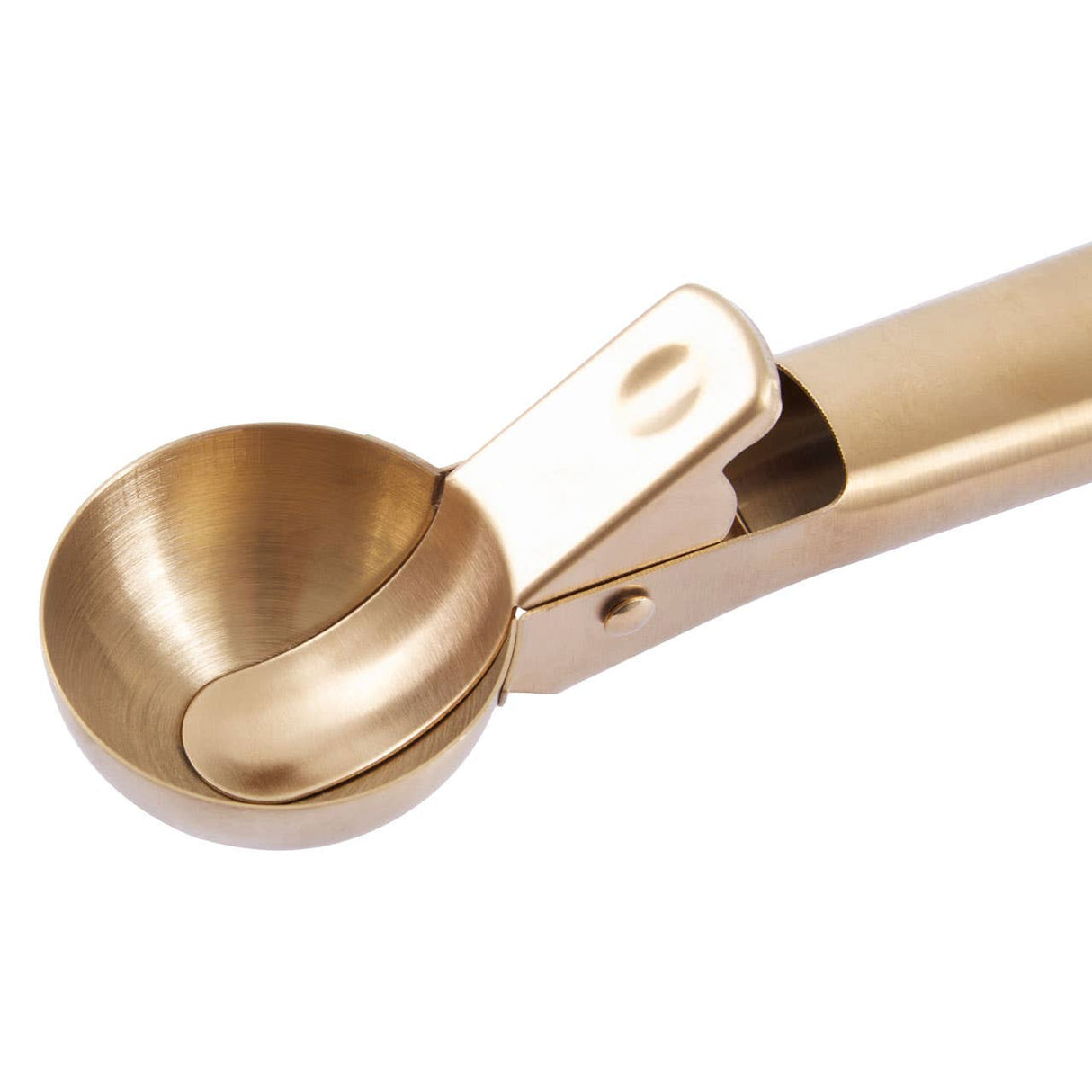 Light Gold Finish Ice Cream Scoop