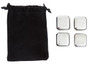 Patrin Set Of 4 Stainless Steel Whisky Stones