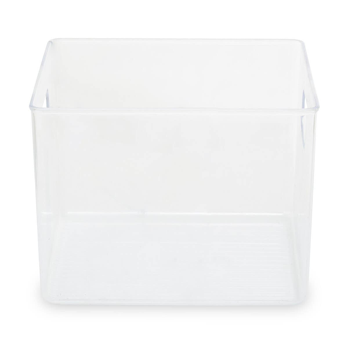 Romm Clear Plastic Square Fridge Organiser