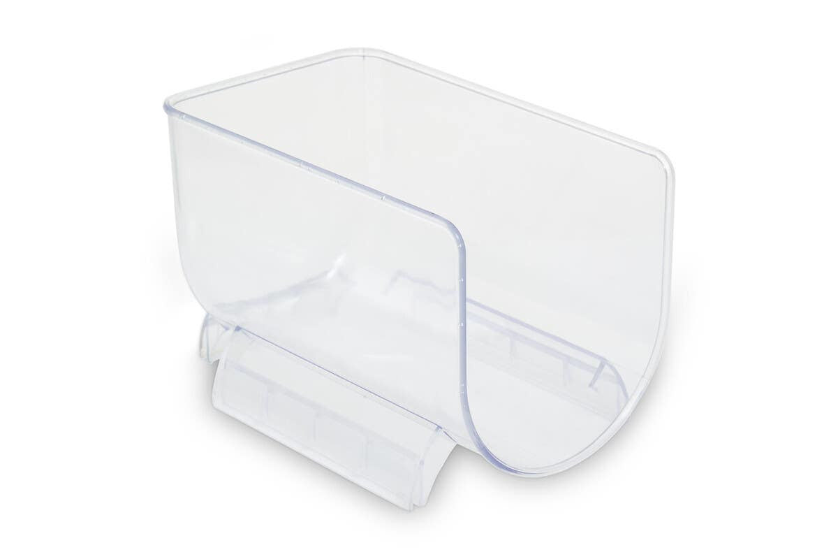 Romm Small Clear Plastic Round Fridge Organiser