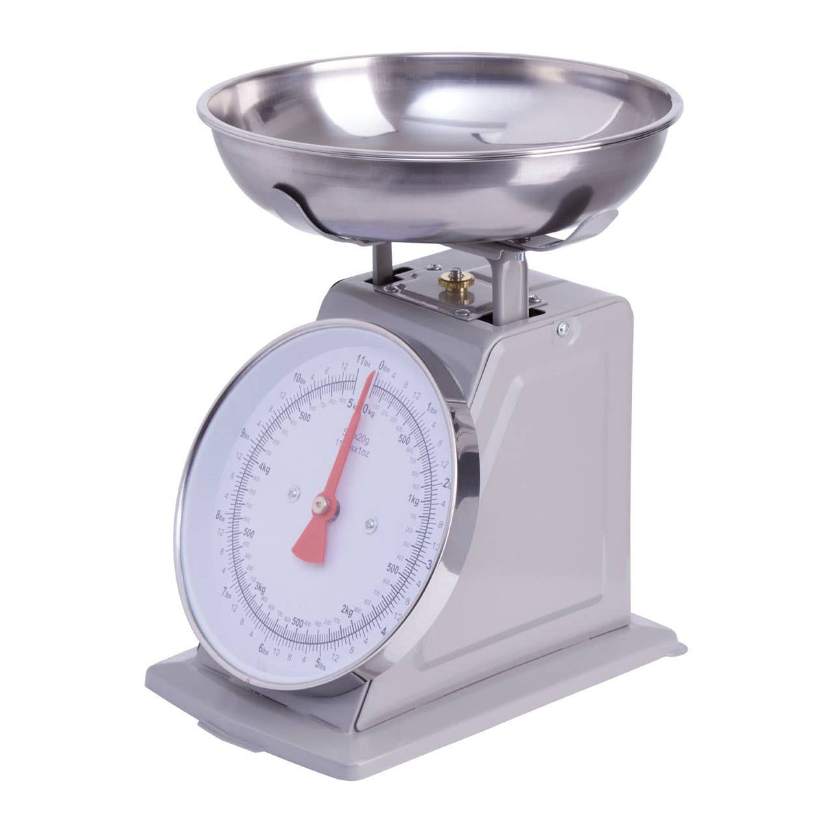 5Kg Grey Retro Kitchen Scale