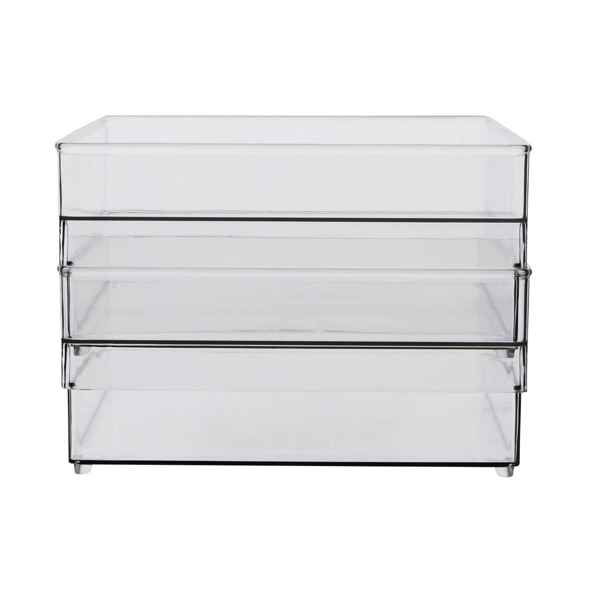 Romm Large Set Of Two Fridge Bin Organisers