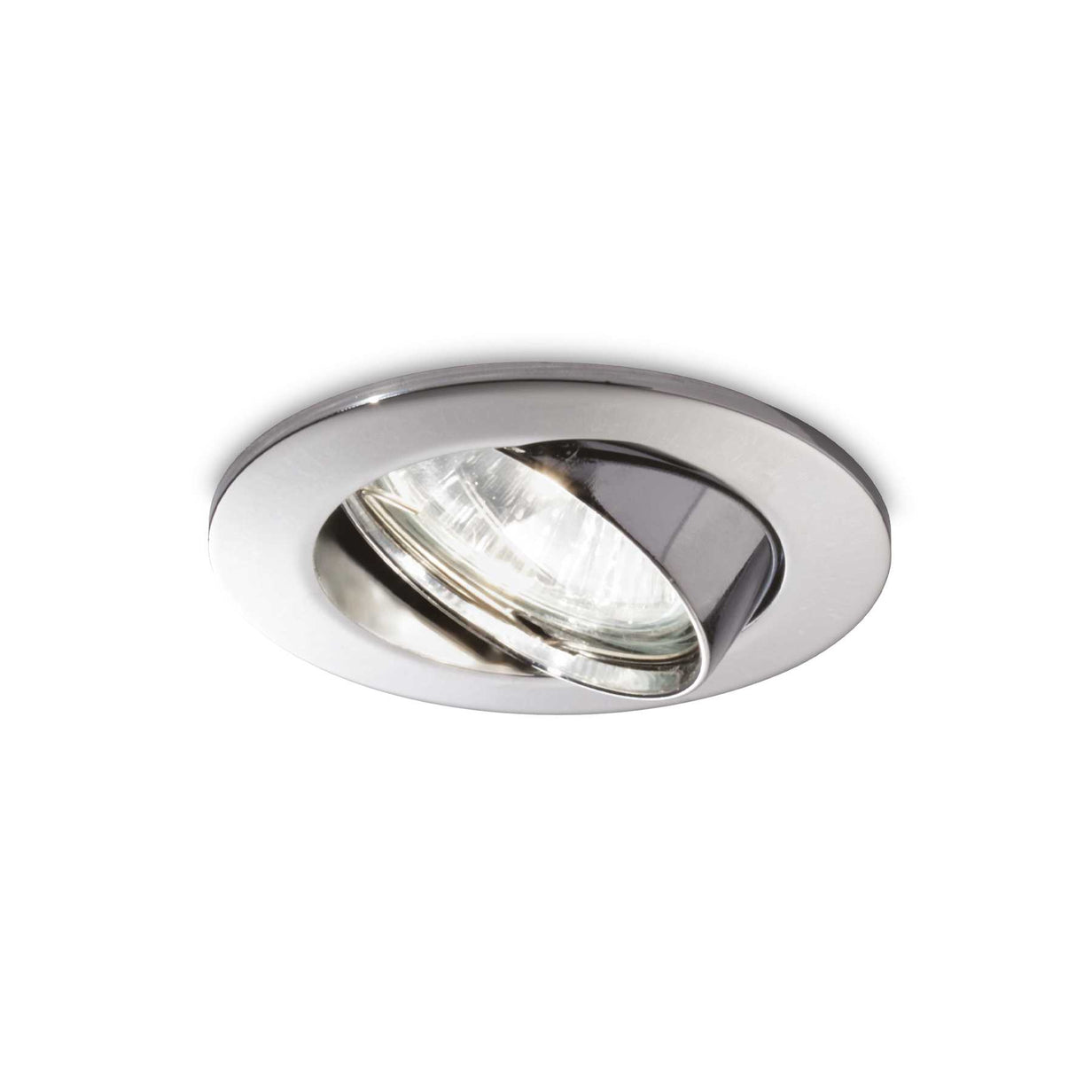 Elegant Chrome Swing Recessed Spotlight